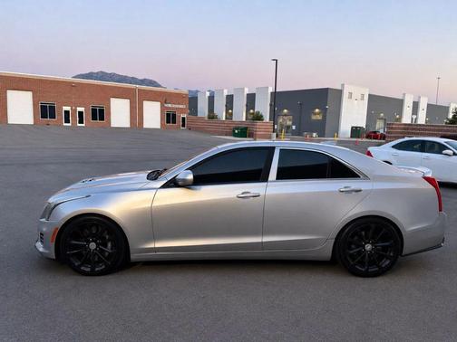 Radiant Silver Metallic 2016 Cadillac ATS-V Sedan 4D