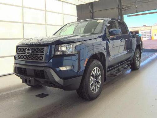 Deep Blue Pearl 2023 Nissan Frontier SV