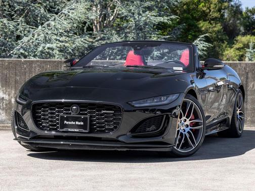 Santorini Black Metallic 2024 Jaguar F-TYPE P450 R-Dynamic RWD Automatic