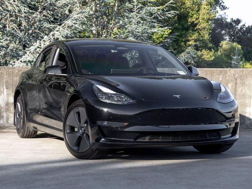 Solid Black 2023 Tesla Model 3 Standard Range