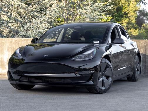 Solid Black 2023 Tesla Model 3 Standard Range