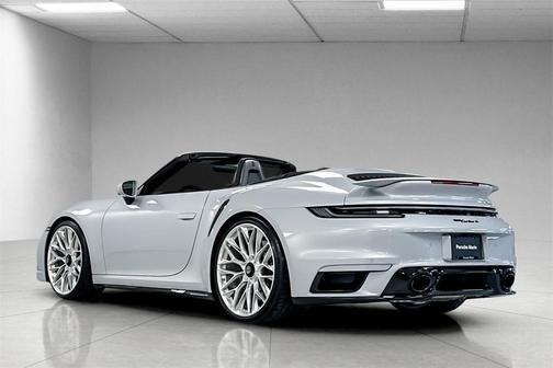 Ice Grey Metallic 2024 Porsche 911 Turbo S