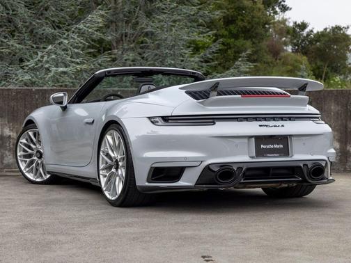 Ice Grey Metallic 2024 Porsche 911 Turbo S