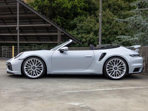 Ice Grey Metallic 2024 Porsche 911 Turbo S