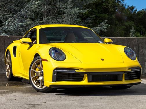 Racing Yellow 2023 Porsche 911 Turbo S