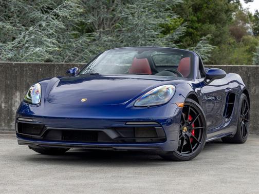 Gentian Blue Metallic 2023 Porsche 718 Boxster GTS 4.0
