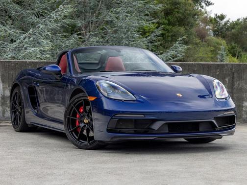Gentian Blue Metallic 2023 Porsche 718 Boxster GTS 4.0