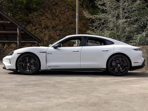 White 2026 Porsche Taycan 4