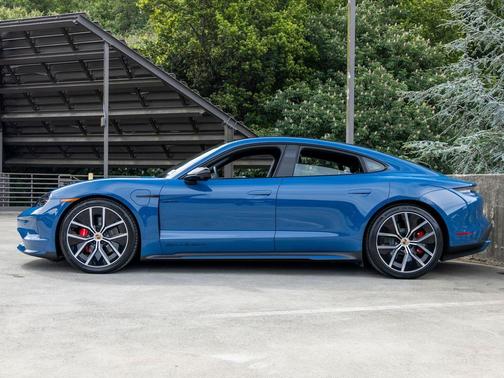 Neptune Blue 2026 Porsche Taycan 4S