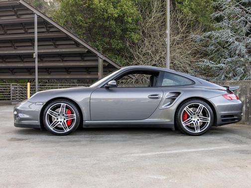 Meteor Gray Metallic 2008 Porsche 911 Turbo