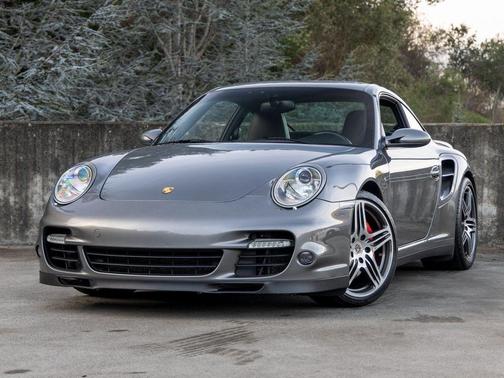 Meteor Gray Metallic 2008 Porsche 911 Turbo