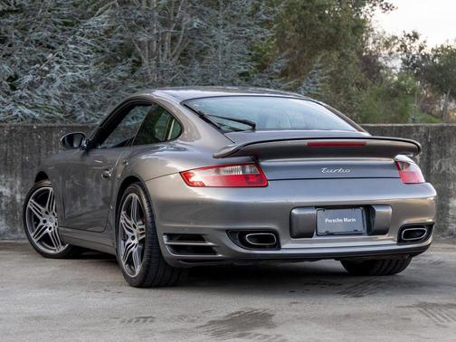 Meteor Gray Metallic 2008 Porsche 911 Turbo