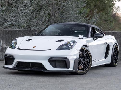 White 2025 Porsche 718 Spyder RS