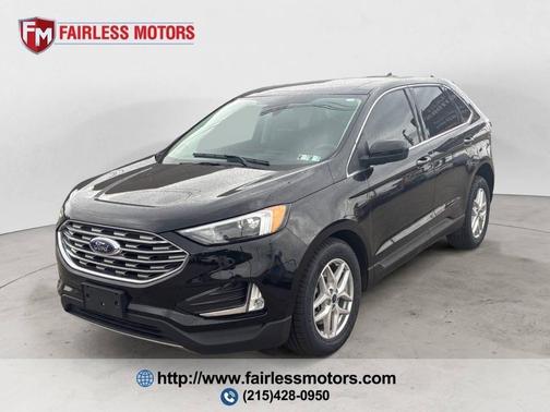 Agate Black Metallic 2022 Ford Edge SEL
