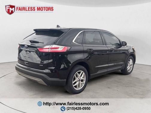 Agate Black Metallic 2022 Ford Edge SEL