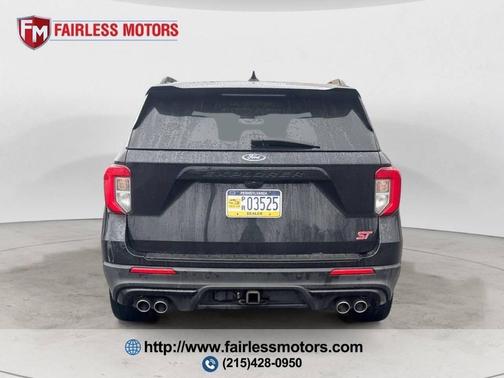 Agate Black Metallic 2020 Ford Explorer ST