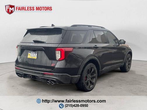 Agate Black Metallic 2020 Ford Explorer ST