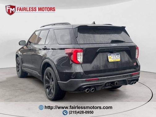 Agate Black Metallic 2020 Ford Explorer ST