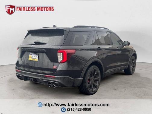 Agate Black Metallic 2020 Ford Explorer ST