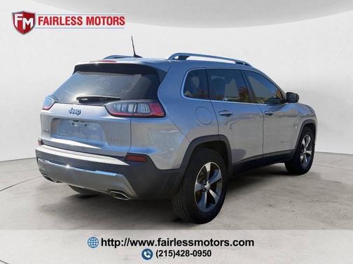 Billet Silver Metallic Clearcoat 2019 Jeep Cherokee Limited