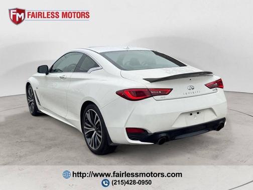 White 2020 INFINITI Q60 3.0T LUXE