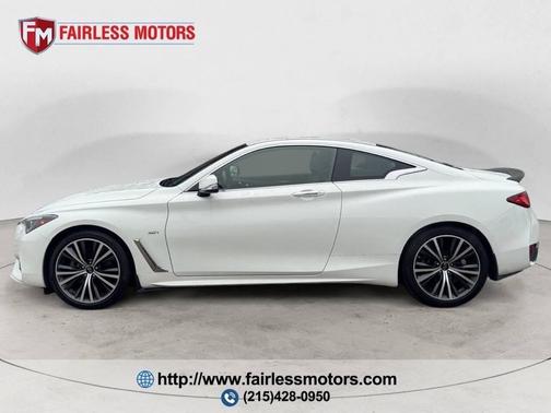 White 2020 INFINITI Q60 3.0T LUXE