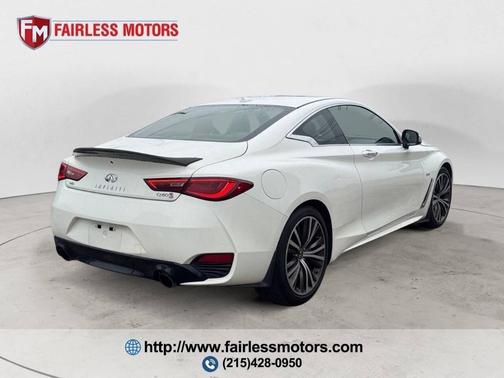 White 2020 INFINITI Q60 3.0T LUXE