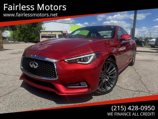 2017 INFINITI Q60 3.0t Red Sport 400