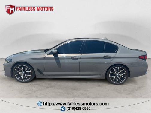 Bernina Grey Amber Effect 2021 BMW M550 i Xdrive