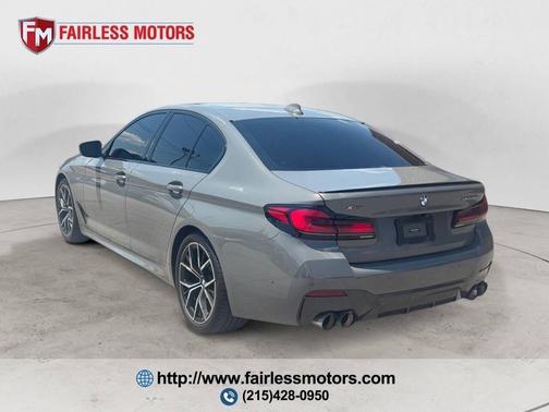 Bernina Grey Amber Effect 2021 BMW M550 i Xdrive