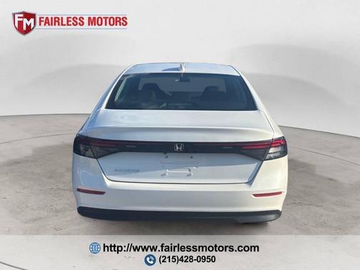 Platinum White Pearl 2024 Honda Accord EX