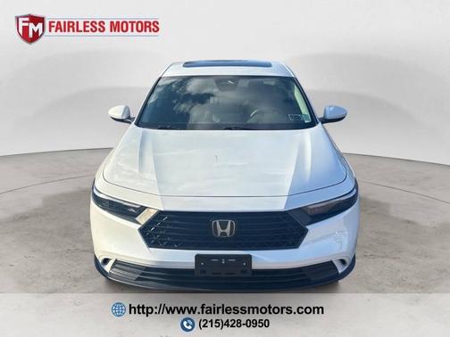 Platinum White Pearl 2024 Honda Accord EX