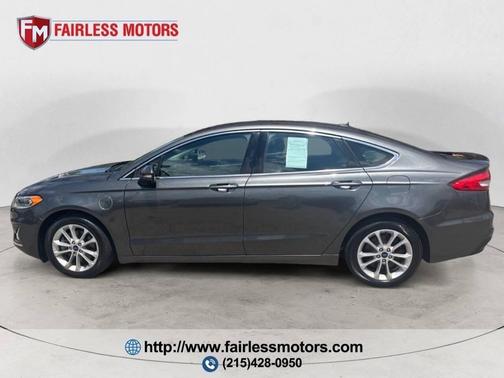 Magnetic Metallic 2020 Ford Fusion Hybrid Titanium