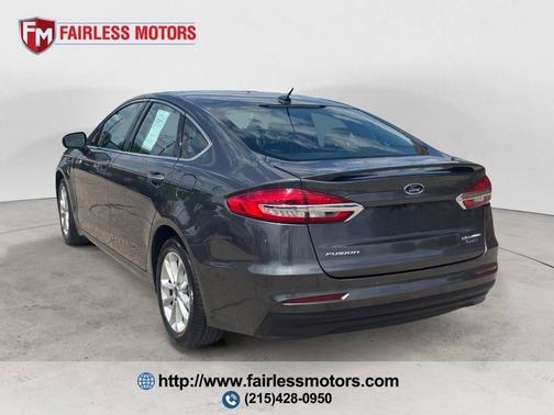 Magnetic Metallic 2020 Ford Fusion Hybrid Titanium