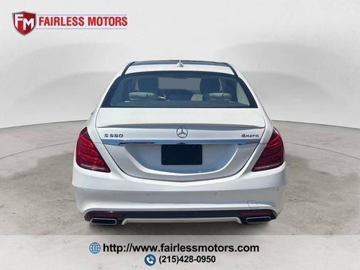 designo Diamond White Metallic 2016 Mercedes-Benz S-Class 4MATIC