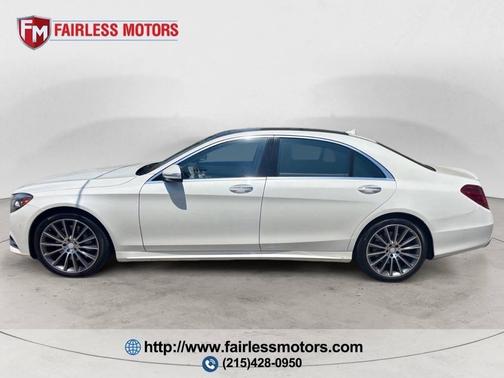designo Diamond White Metallic 2016 Mercedes-Benz S-Class 4MATIC