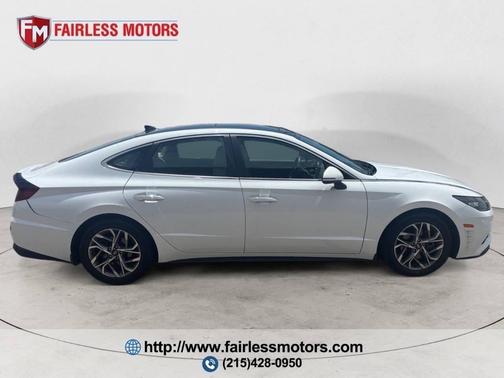 Quartz White 2021 Hyundai SONATA SEL