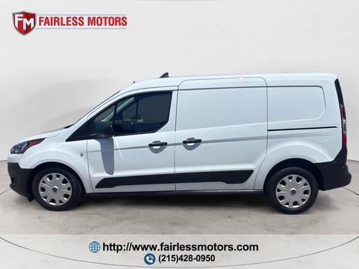 Frozen White 2022 Ford Transit Connect XL Cargo Van
