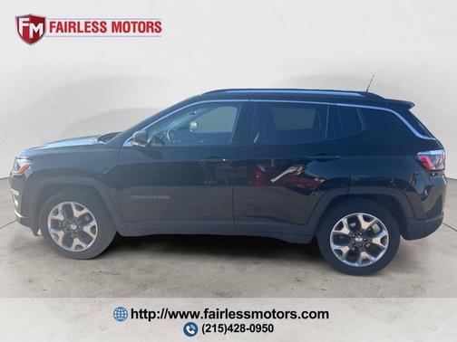 Diamond Black Crystal Pearlcoat 2020 Jeep Compass Limited