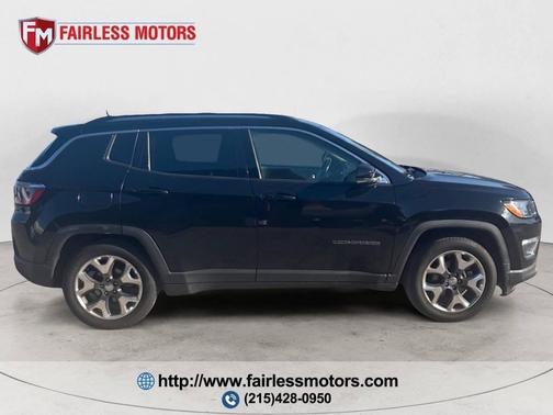 Diamond Black Crystal Pearlcoat 2020 Jeep Compass Limited
