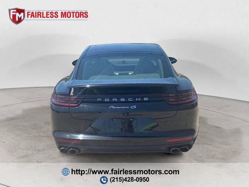 Black 2018 Porsche Panamera 4S