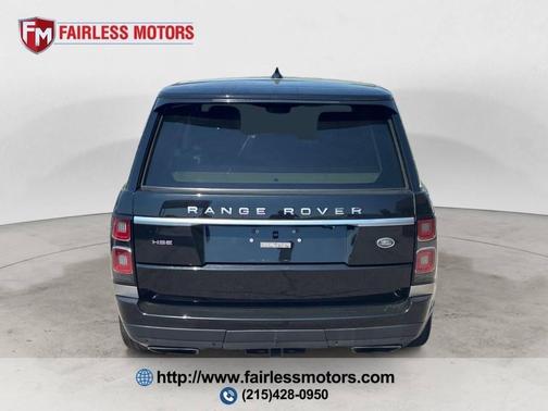 Santorini Black Metallic 2019 Land Rover Range Rover 3.0L V6 Supercharged HSE