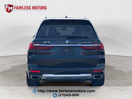 Black 2020 BMW X7 xDrive40i