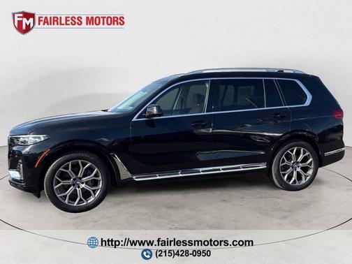 Black 2020 BMW X7 xDrive40i