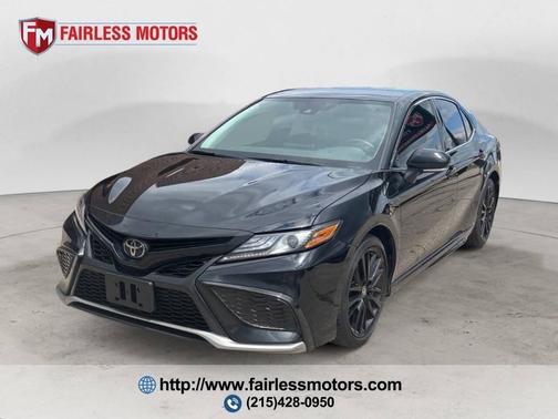 Midnight Black Metallic 2023 Toyota Camry XSE Sedan