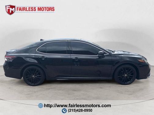Midnight Black Metallic 2023 Toyota Camry XSE