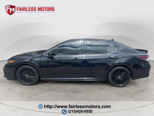 Midnight Black Metallic 2023 Toyota Camry XSE