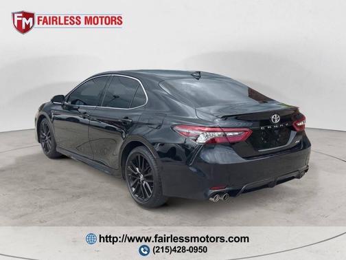Midnight Black Metallic 2023 Toyota Camry XSE