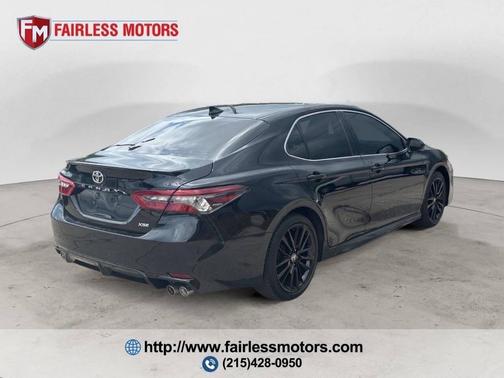 Midnight Black Metallic 2023 Toyota Camry XSE