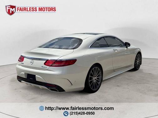 White 2016 Mercedes-Benz S-Class 4MATIC
